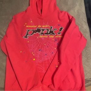 sp5der hoodie size M